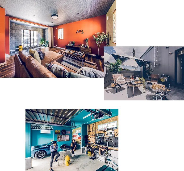 ガレージで創る全力で遊びに没頭する家