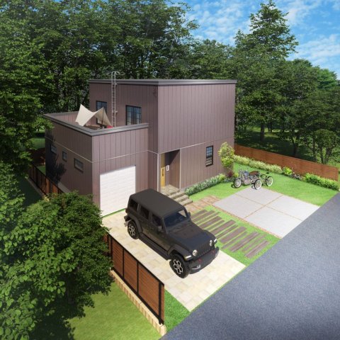 【JR厚別駅徒歩圏内!】ガレージ付きモデルハウス特別価格で販売中