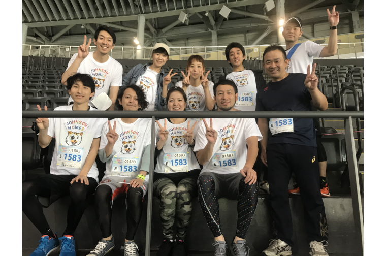 今話題のマラソン大会in札幌ドーム『北ガスリレーマラソン出場』