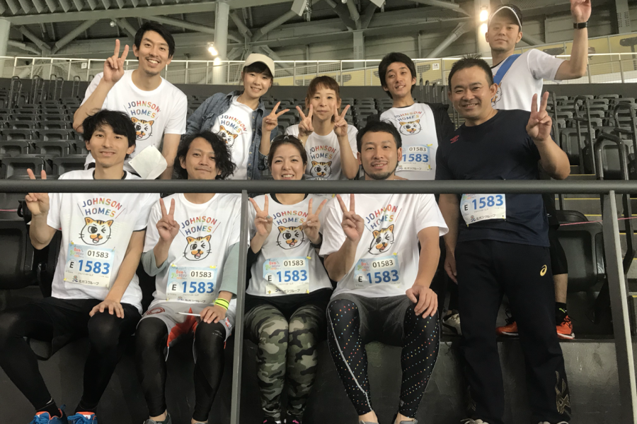 今話題のマラソン大会in札幌ドーム『北ガスリレーマラソン出場』