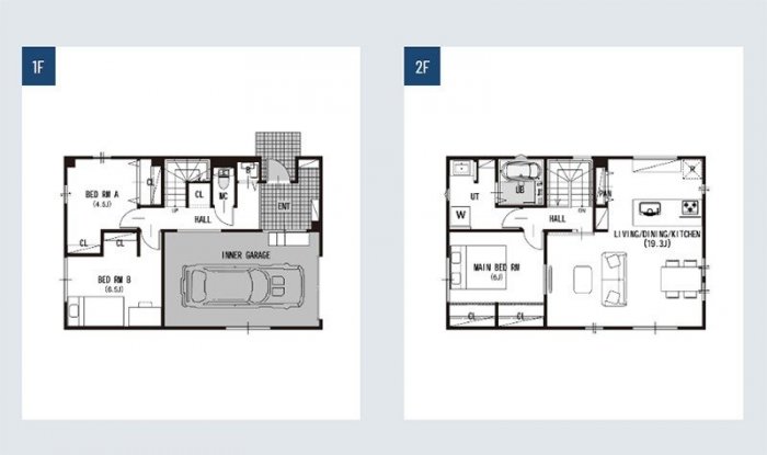 キャンプをもっと楽しむための遊び心たっぷりのガレージのある家