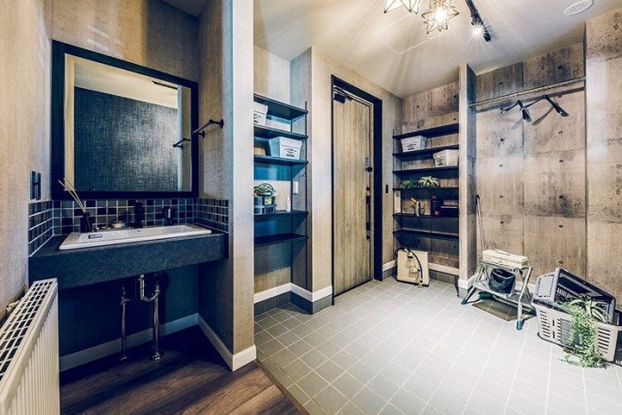 趣味を満喫する土間リビングのある家