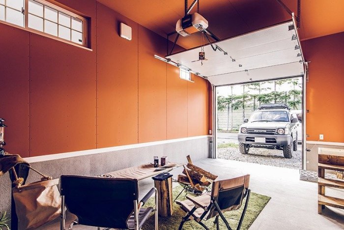 車好きなオーナー様のガレージハウス